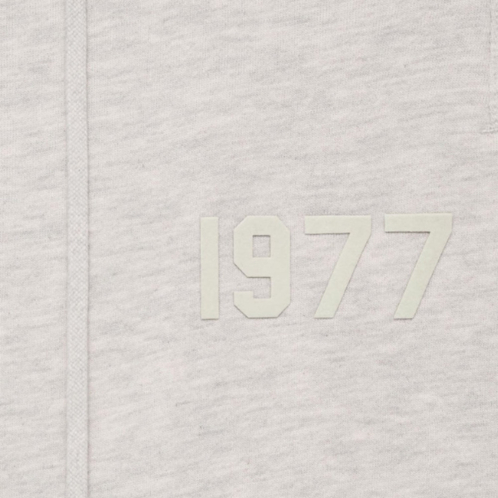 Fear of God FOG Essentials 1977 Jogger Sweatpants Light Oatmeal Grey / Off White - Picture 4 of 11